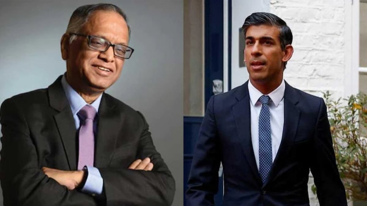 Narayana Murthy, damadı Rishi Sunak'ı tebrik etti