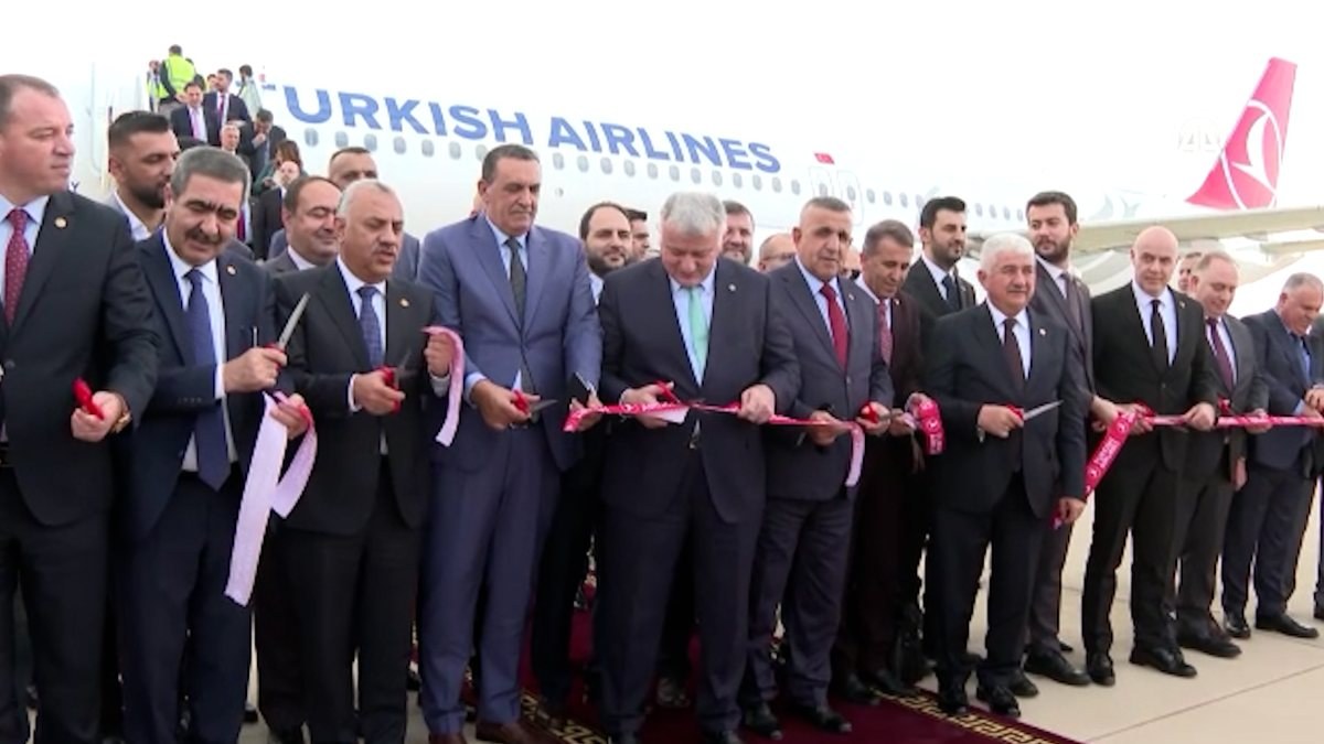 Türk Hava Yolları, Kerkük'e direkt uçuş başlattı