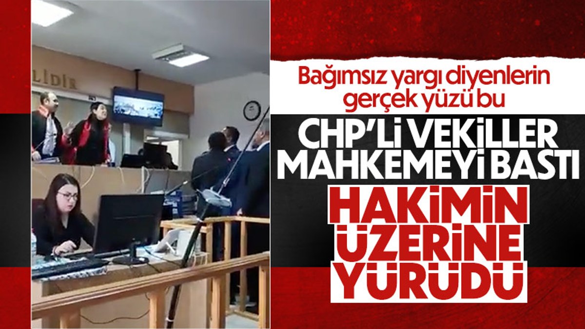 Yalova Belediyesi'nin yolsuzluk davasında CHP'lilerden mahkeme heyetine hakaret