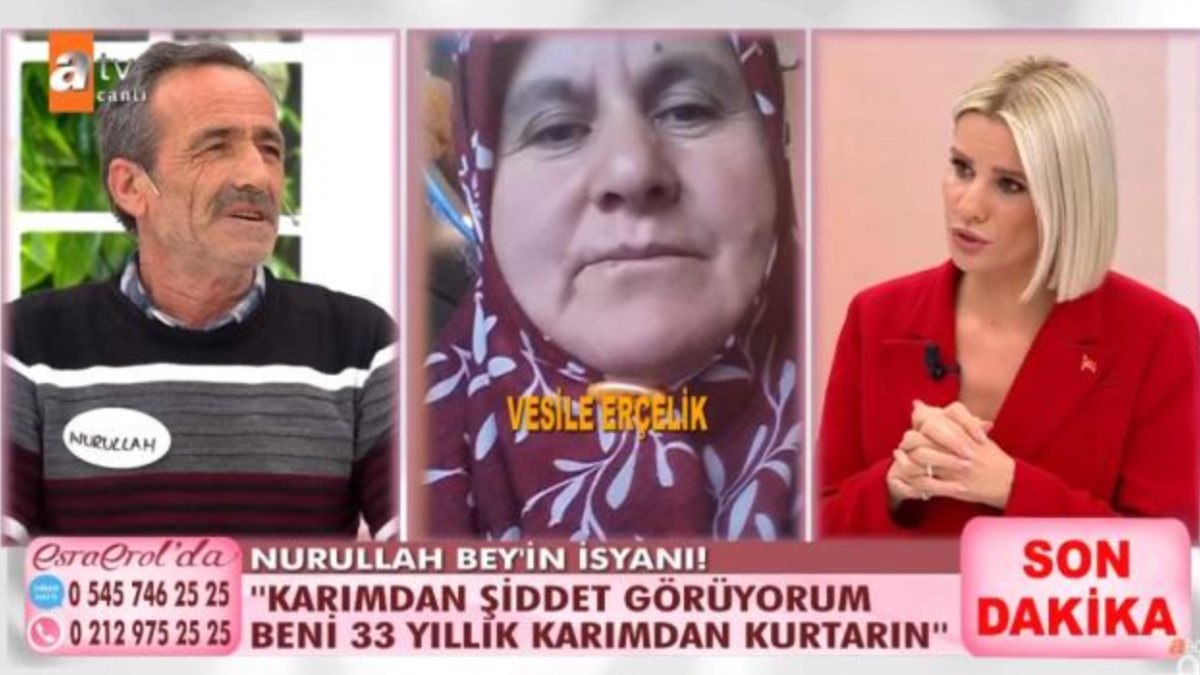 33 yıllık eşinden şiddet gördüğünü söyleyen adam: Ne olur beni kurtarın
