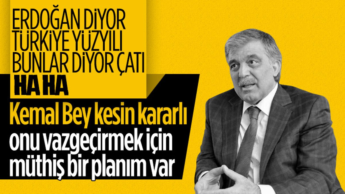 Abdullah Gül'ün Kılıçdaroğlu'nu adaylıktan vazgeçirme planı