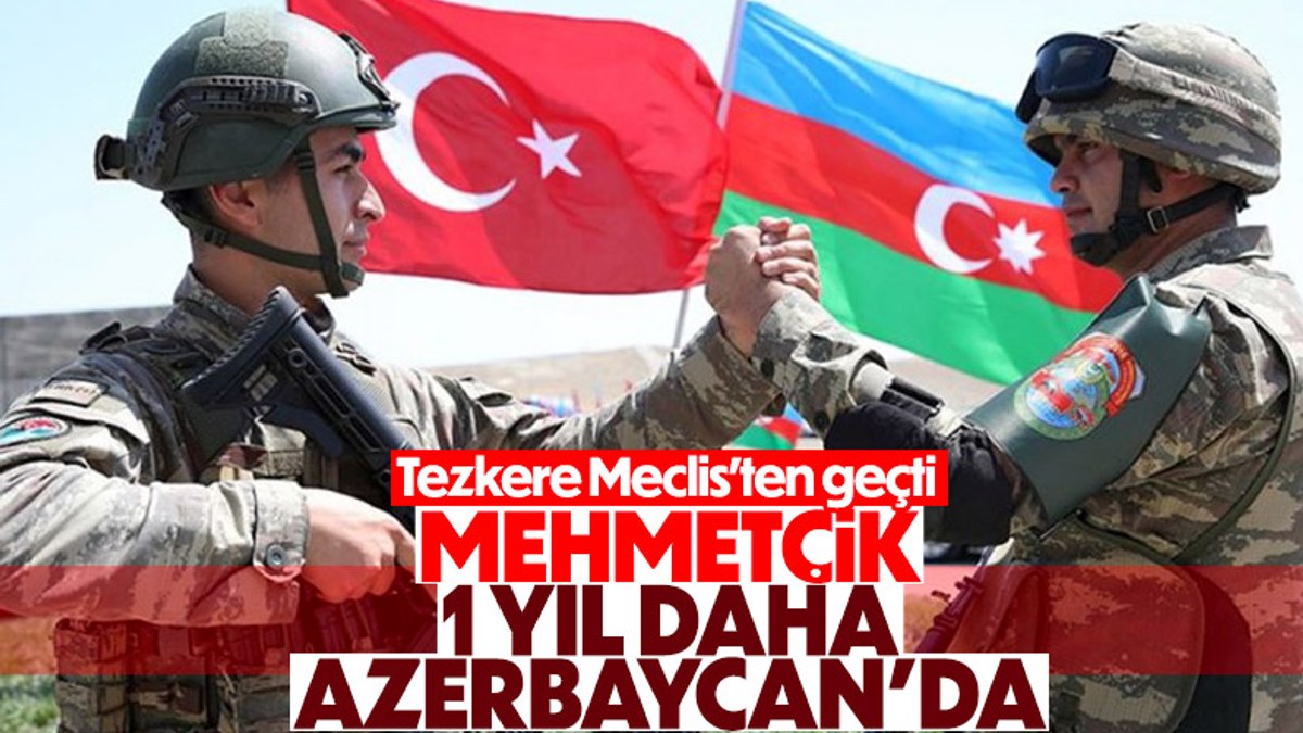 Azerbaycan Tezkeresi TBMM'de kabul edildi