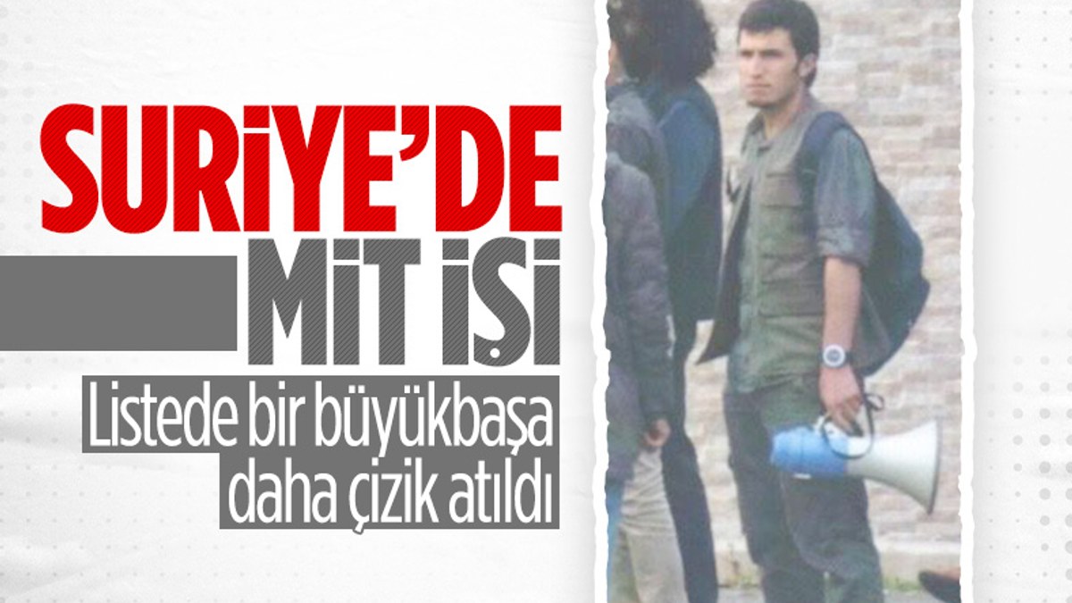 PKK'nın sabotajcısı Ersin Şahin Suriye'de öldürüldü
