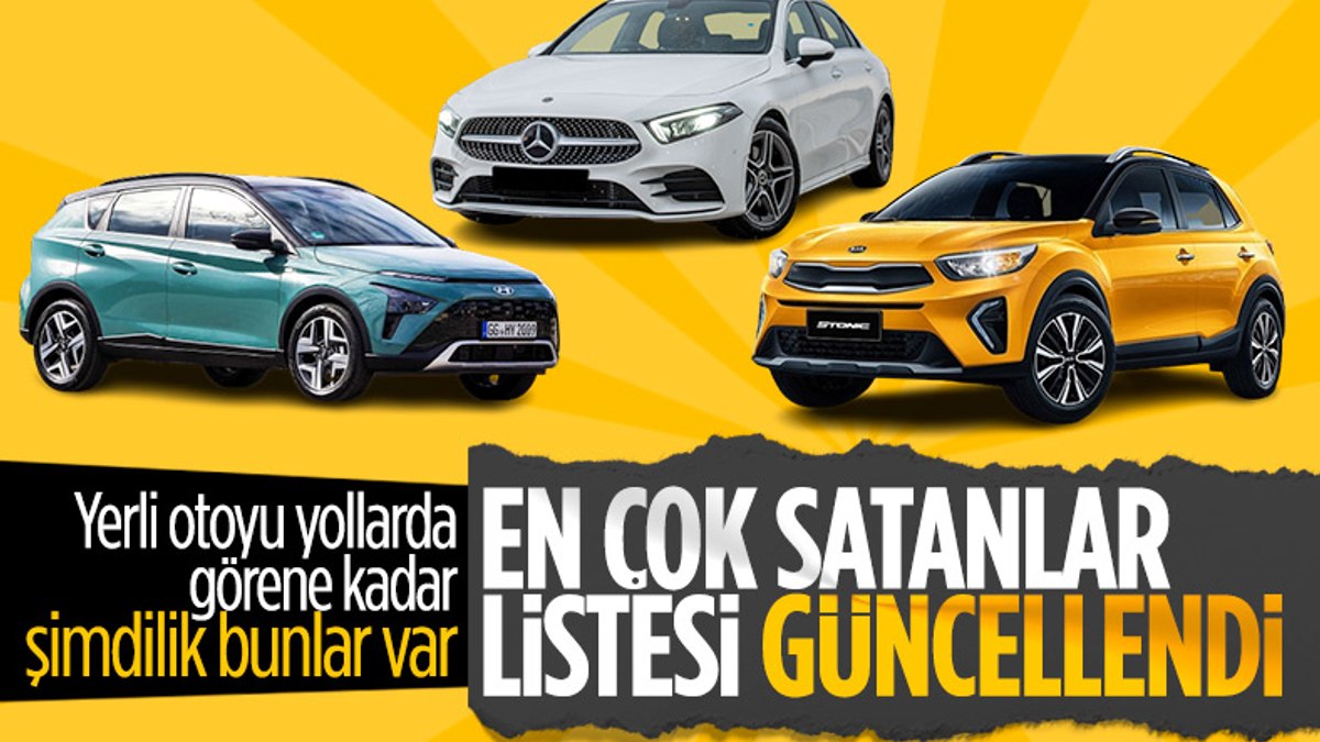 2022 Ekim ayında Türkiyede en çok satılan otomobiller