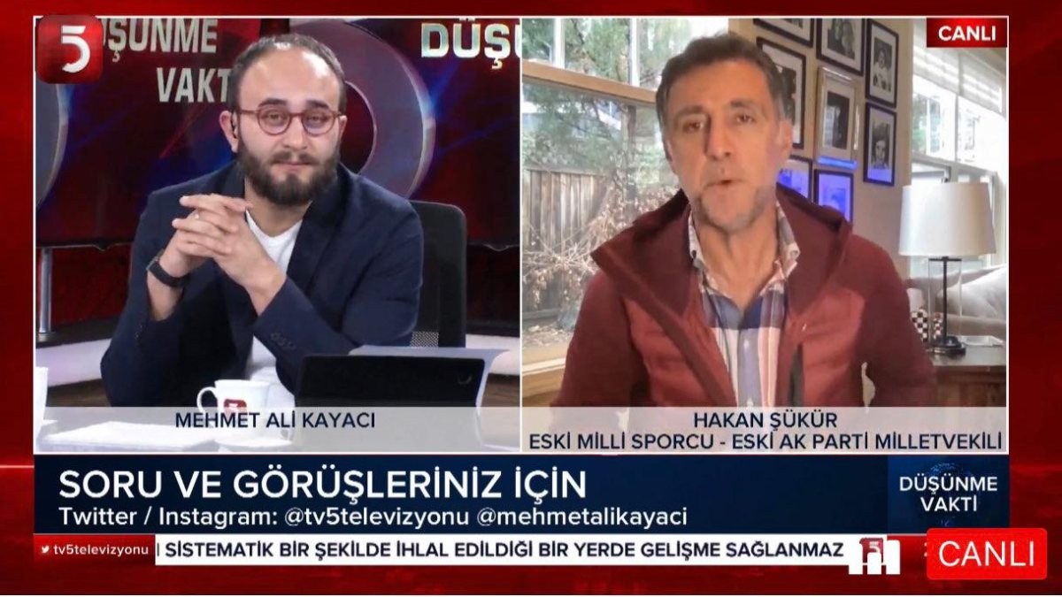 RTÜK'ten TV5'e Hakan Şükür incelemesi