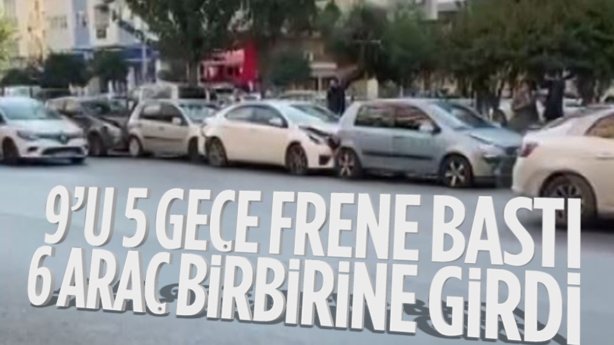 Antalyada Atayı anma sırasında zincirleme kaza oldu