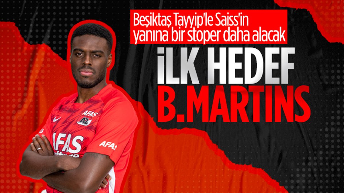 Beşiktaş'ta hedef Bruno Martins Indi