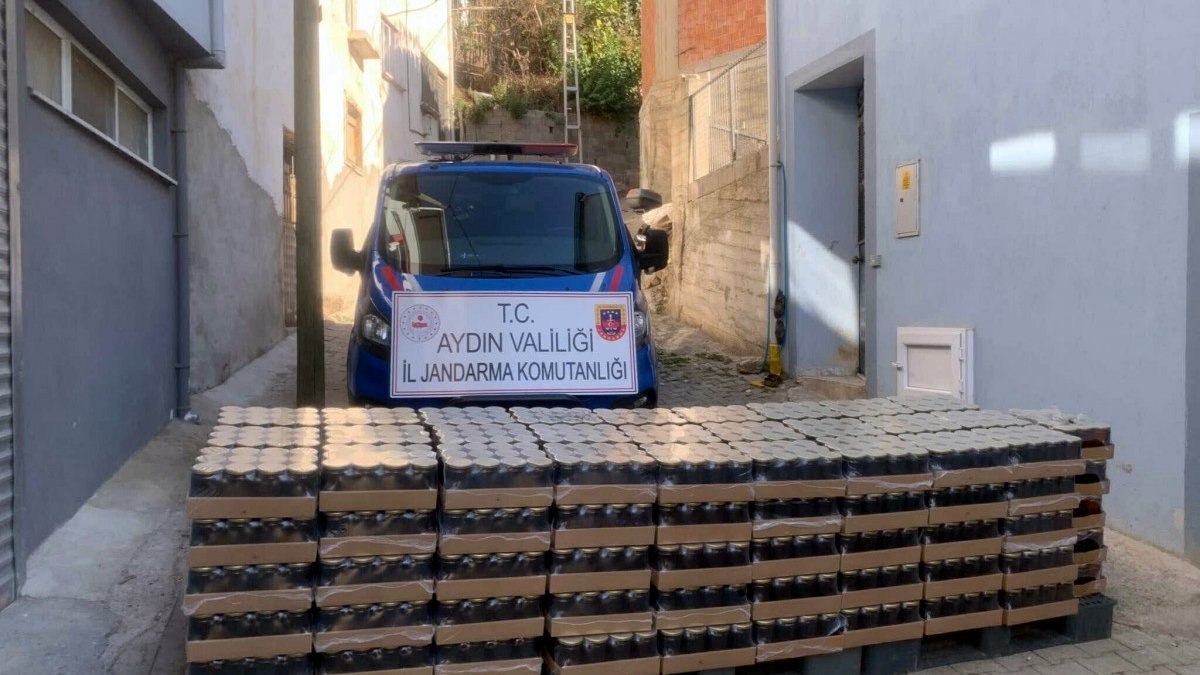 Aydın’da 210 kilo sahte bal ele geçirildi