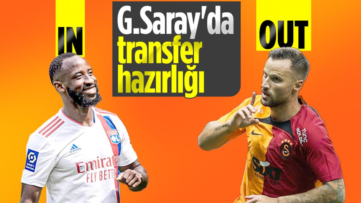 Galatasaray'da Haris Seferovic'in yerine Moussa Dembele