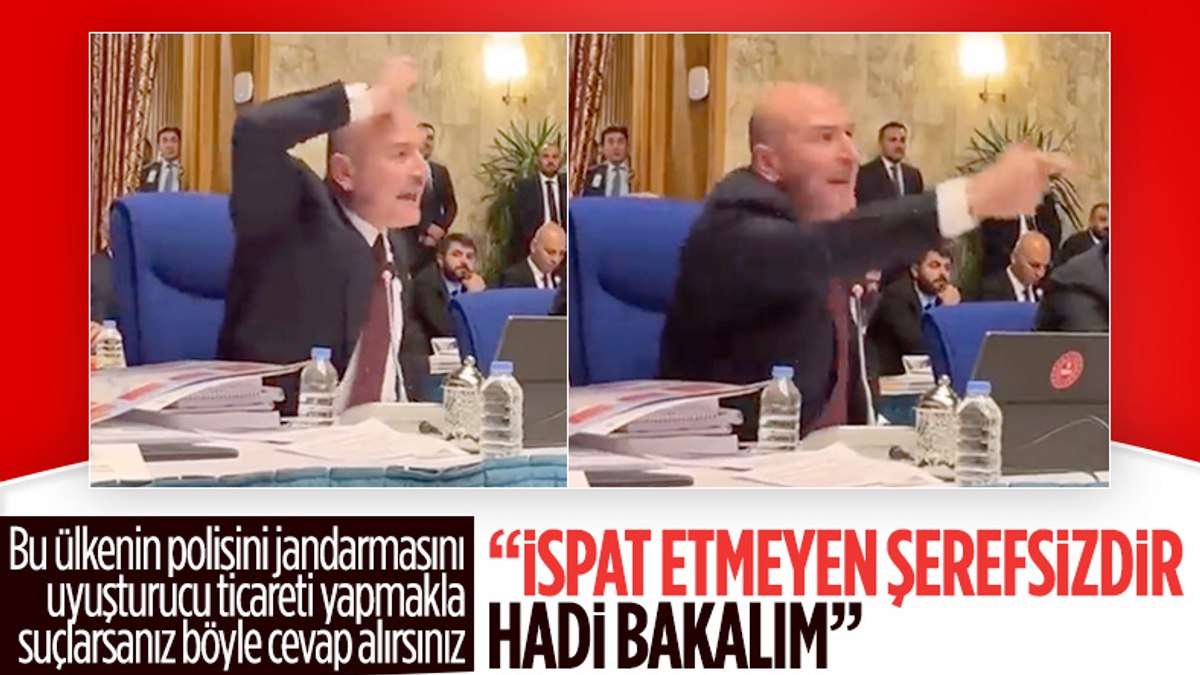 Süleyman Soylu: Uyuşturucu iddiasını ispat etmeyen şerefsizdir