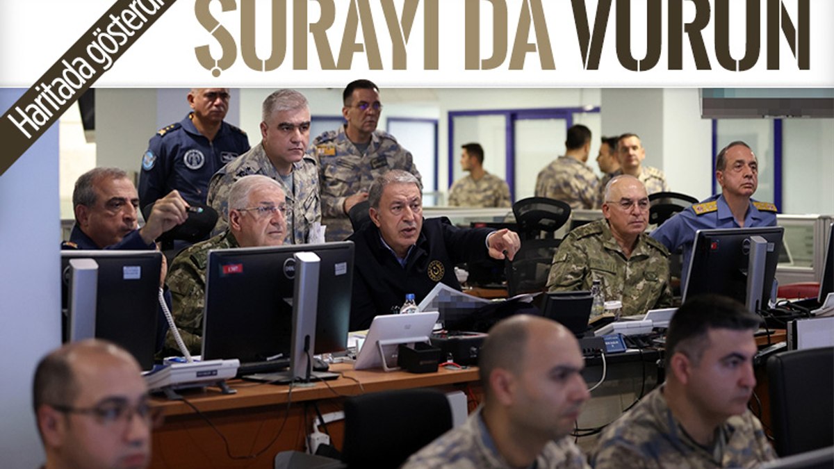 TSK komuta kademesi ‘Pençe Kılıç’ harekatını yönetti