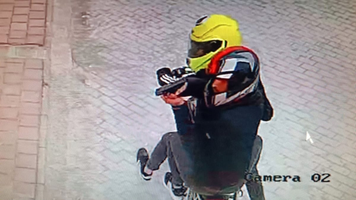 Karaman'da, motosiklet üzerinden işlenen cinayet anları kamerada