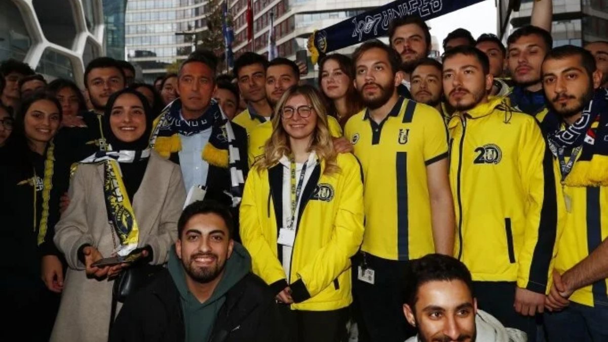 Ali Koç'tan Fenerbahçe Üniversitesi'ne ziyaret