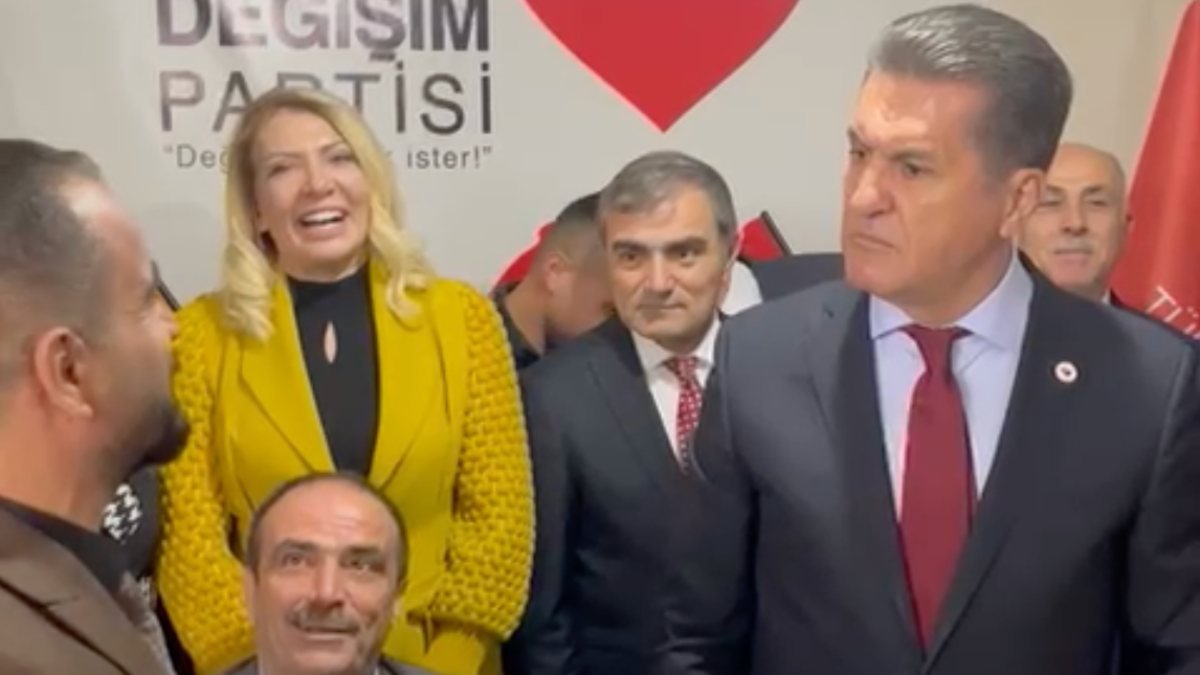Mustafa Sarıgül ile Van Teşkilat Başkanı arasında üye diyaloğu