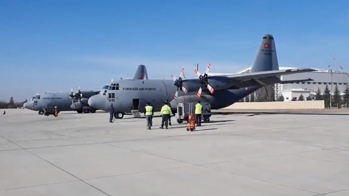Bir C-130 uçağı daha modernize edildi