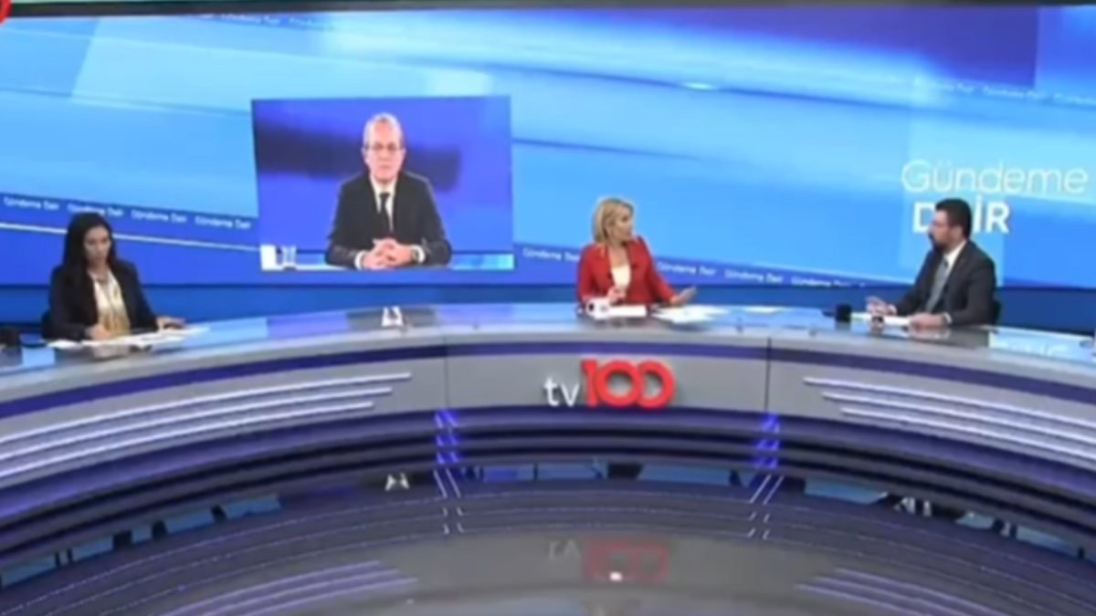TV 100'de canlı yayında tank-palet tartışması