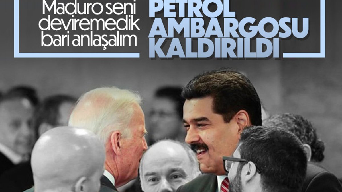 ABD, Venezuela petrolüne yaptırımı kaldırdı