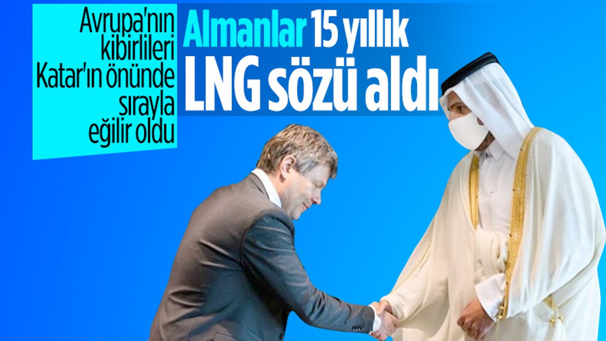 Katar ile Almanya'dan 15 yıllık LNG anlaşması