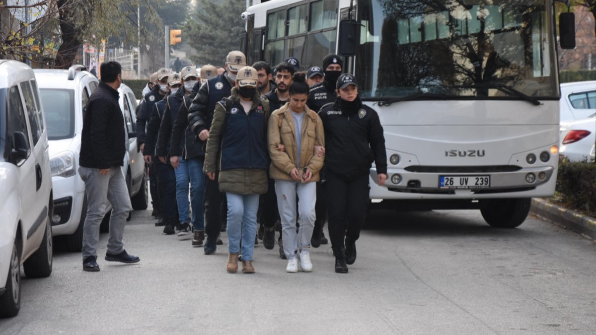 Eskişehir'de Pençe Kılıç protestosuna 4 tutuklama