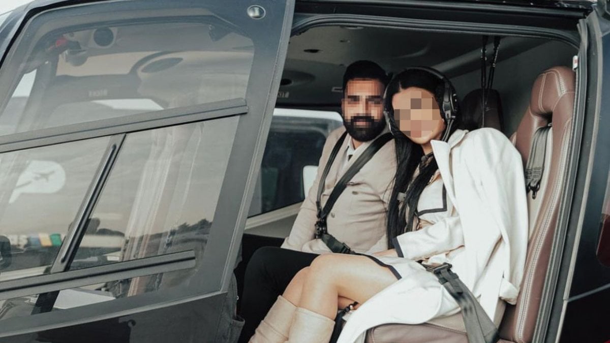 Yalova’da, çete lideri evlilik teklifine helikopterle gitti 