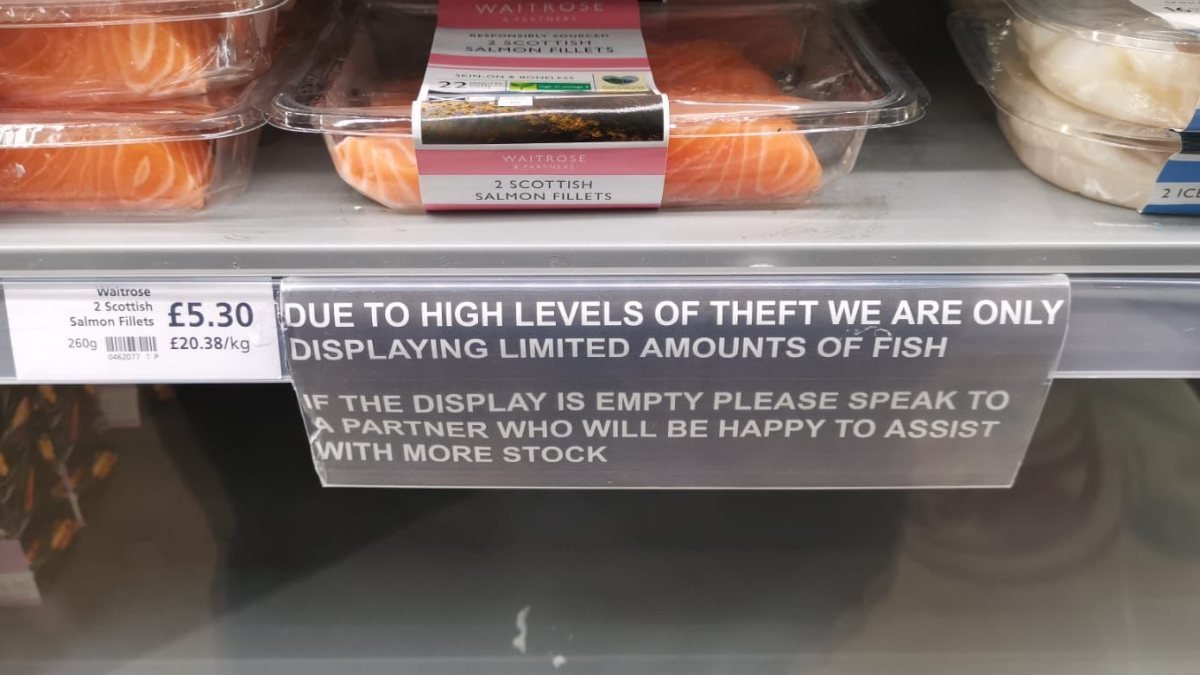 İngiltere'de gıda hırsızlığı artıyor