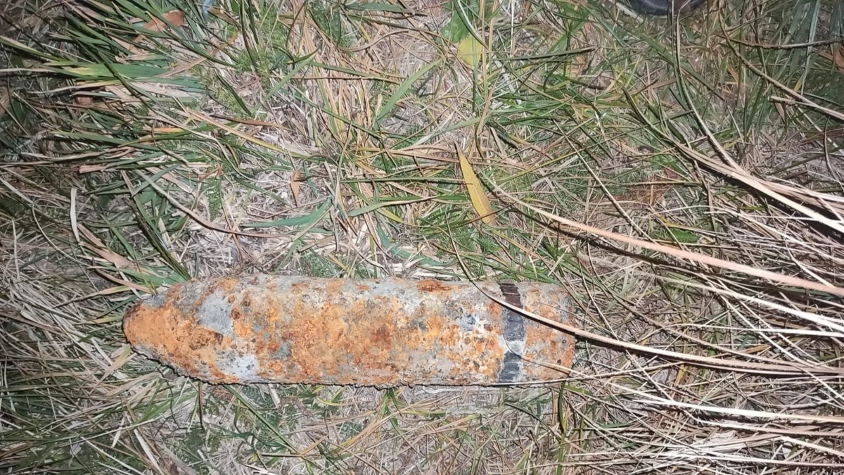 Van’da, sahilde bulunan tank mühimmatı imha edildi 