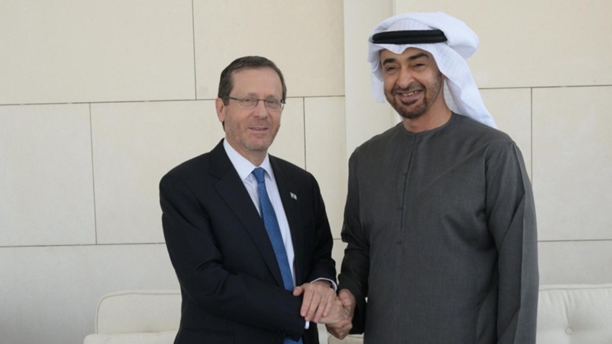 Isaac Herzog, BAE'de Muhammed bin Zayed ile görüştü