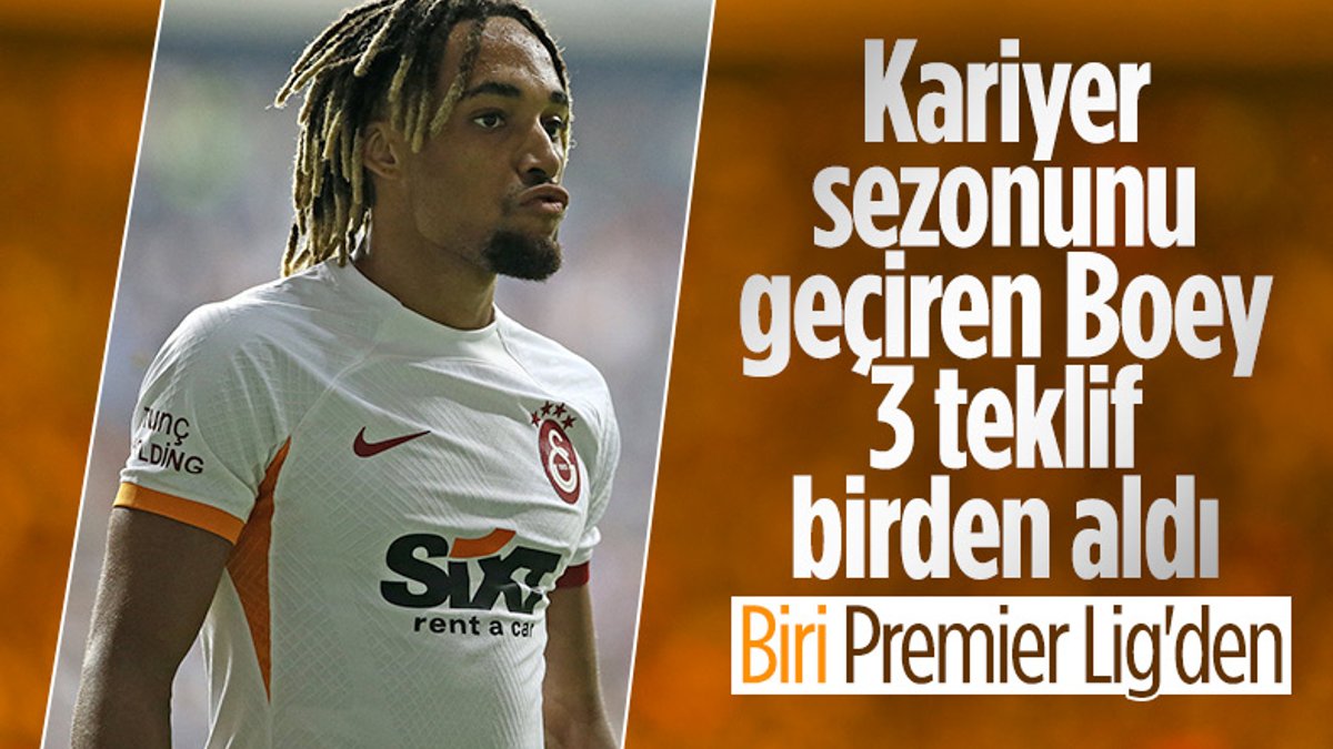 Galatasaray'da Sacha Boey'e 3 talip birden çıktı