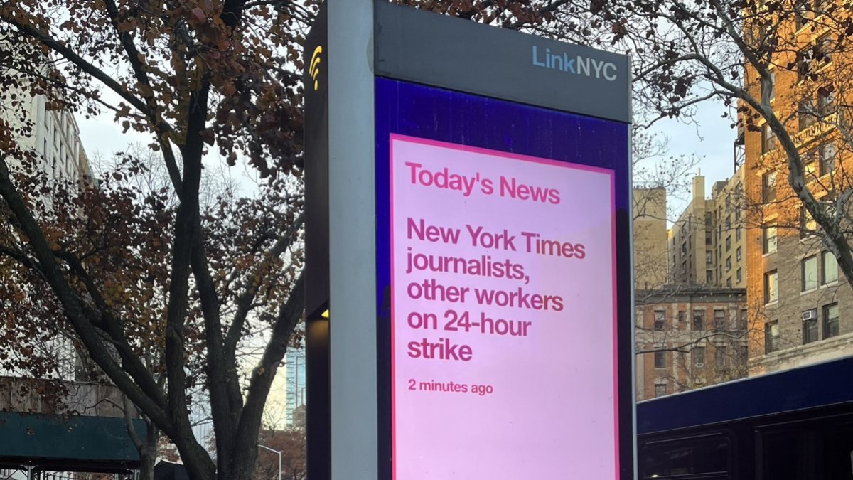 New York Times çalışanları 24 saatlik greve hazırlanıyor