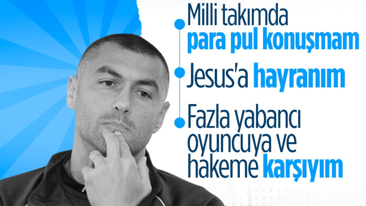 Burak Yılmaz'dan yabancı oyuncu sınırı ve milli takım yorumu 