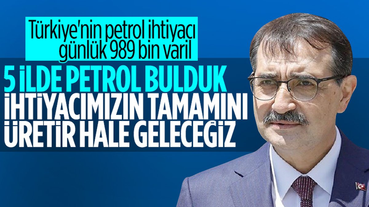 Türkiye'de petrol üretiminde hedef dışa bağımlılıktan kurtulmak