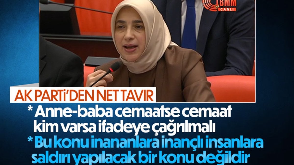 AK Partili Özlem Zengin: Annenin, babanın ve failin ceza alması yetmez