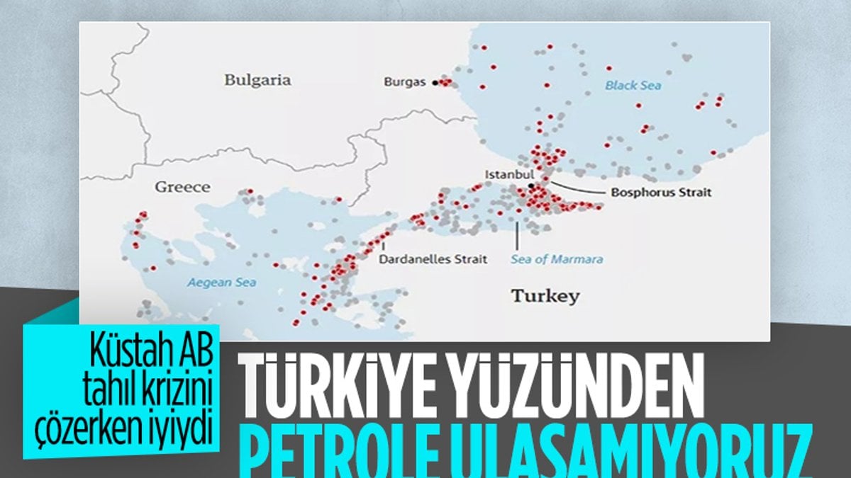 Batı, petrol tankeri trafiği nedeniyle Türkiye'yi hedef aldı