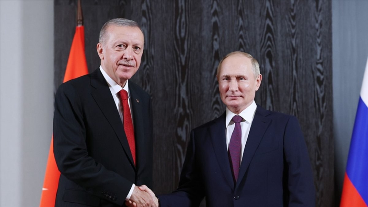 Cumhurbaşkanı Erdoğan, Vladimir Putin ile görüştü