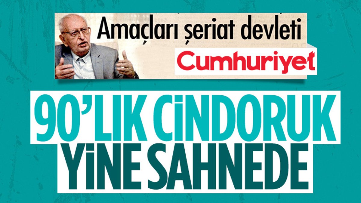 Hüsamettin Cindoruk'tan yeni anayasa teklifine: Amaçları şeriat