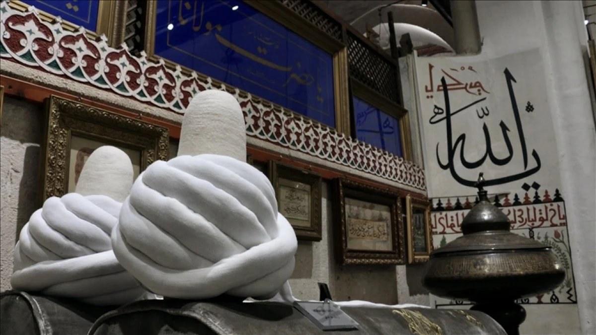 Konya Mevlana Müzesi'ni 11 ayda 3 milyon kişi ziyaret etti