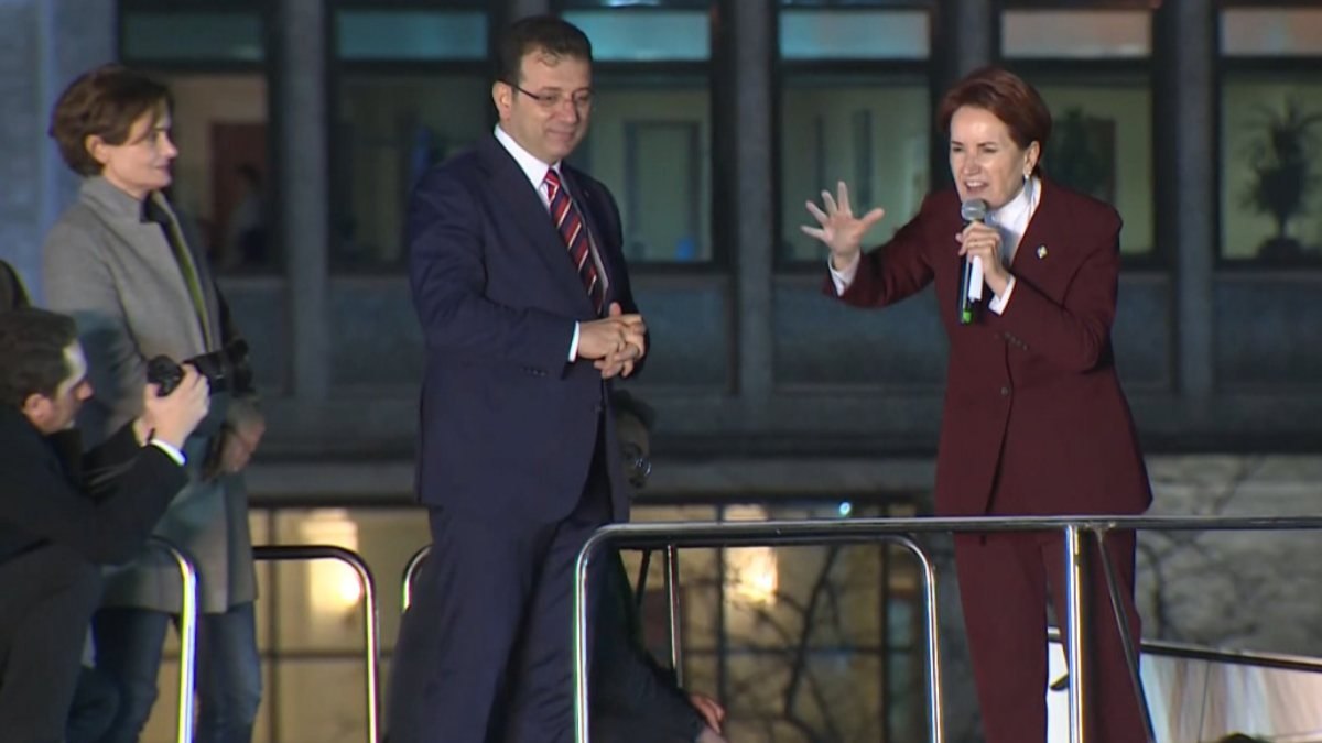 Meral Akşener'den Saraçhane'de İmamoğlu'na destek açıklaması