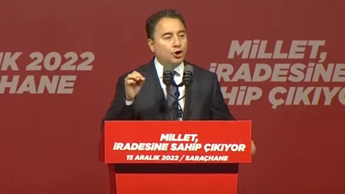 Ali Babacan: Demirtaş’a yapılan hukuksuzluğu reddediyorum