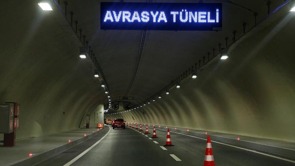 6 yılda Avrasya Tüneli'ni 97 milyon araç kullandı