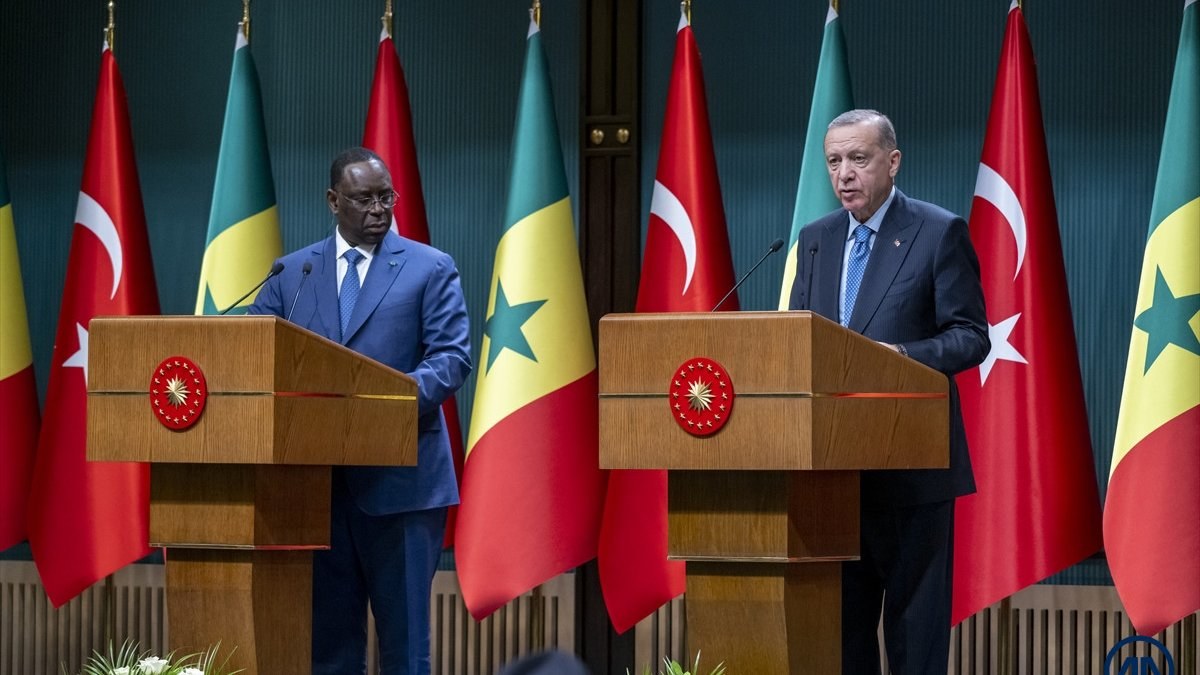 Cumhurbaşkanı Erdoğan'dan Senegalli mevkidaşıyla ortak açıklama