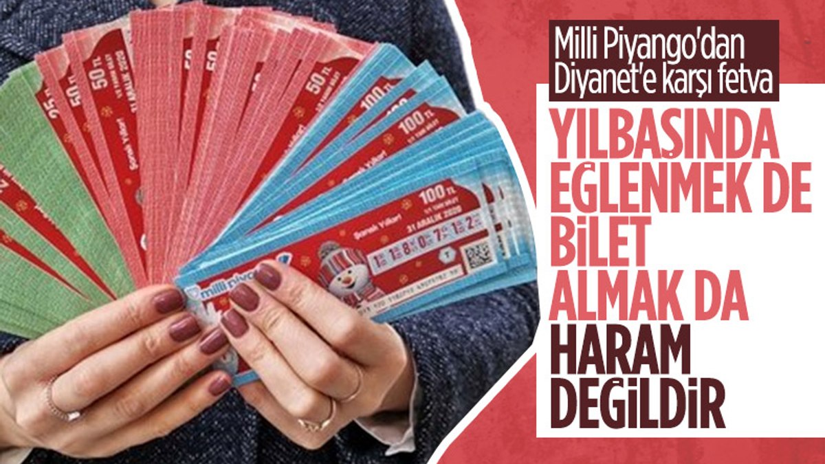 Milli Piyango Bayileri Başkanından Diyanete piyango tepkisi