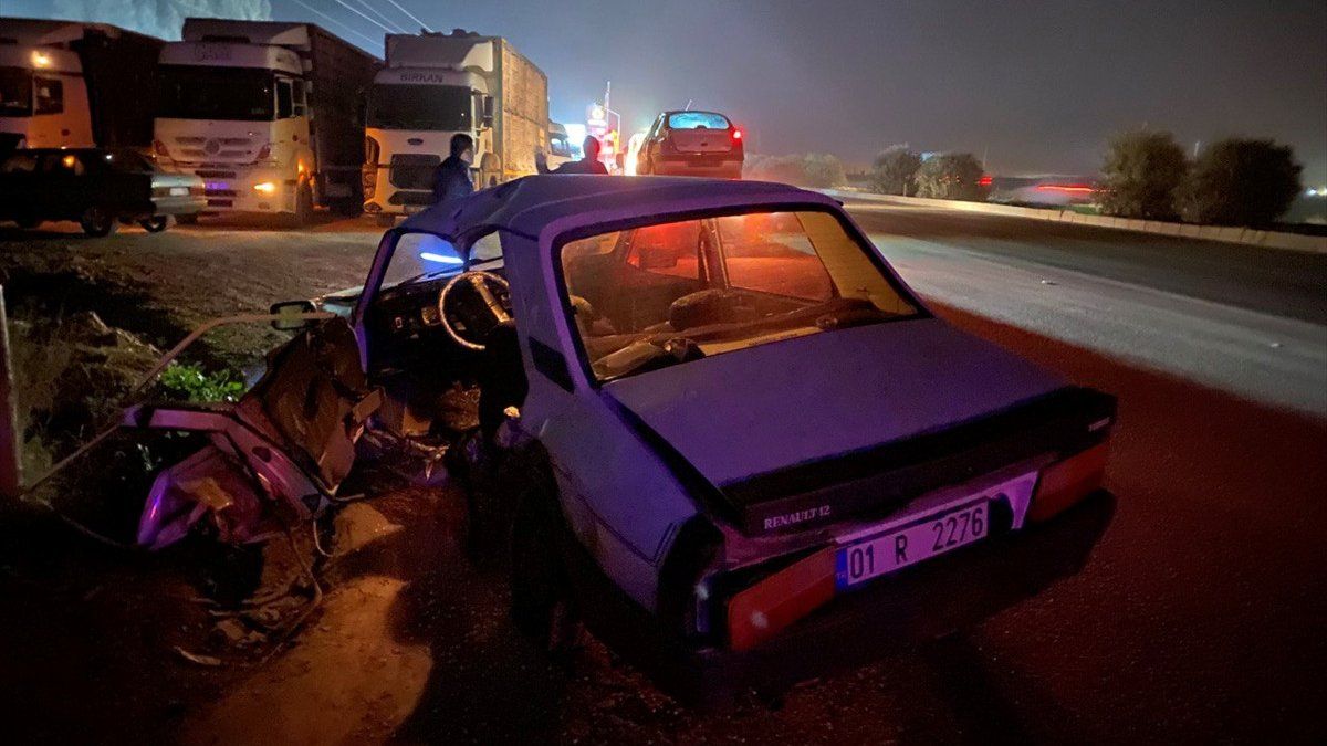 Adana'da kaza: 10 yaralı