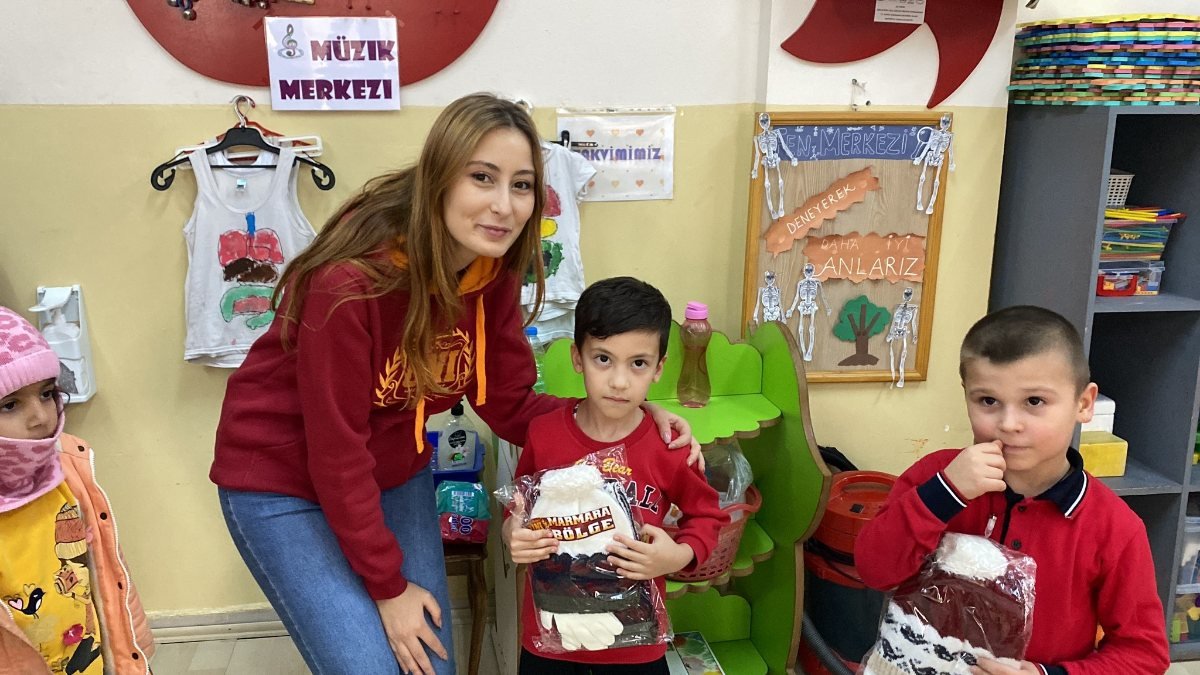 Galatasaray taraftarından köy çocuklarına sürpriz