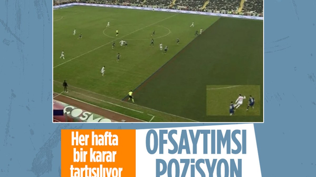Antalyaspor'un iptal edilen golü