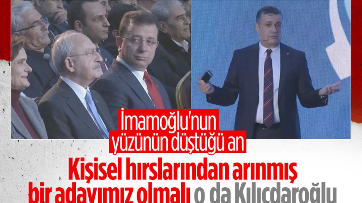 CHP programında Kılıçdaroğlu övüldükçe İmamoğlu bozuldu