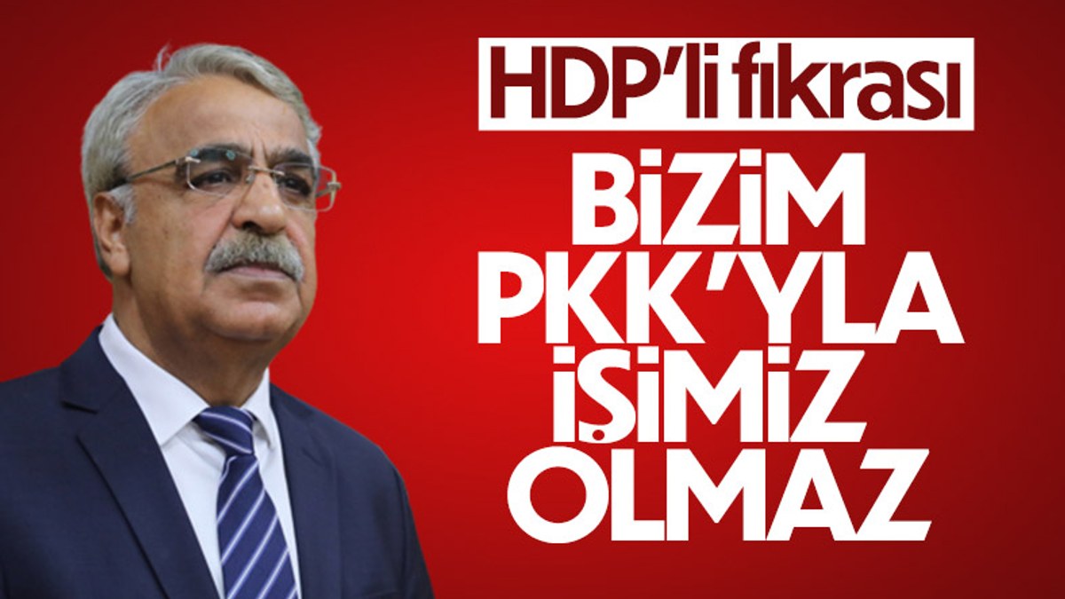 HDP'li Mithat Sancar: PKK ile ilişkimiz yok