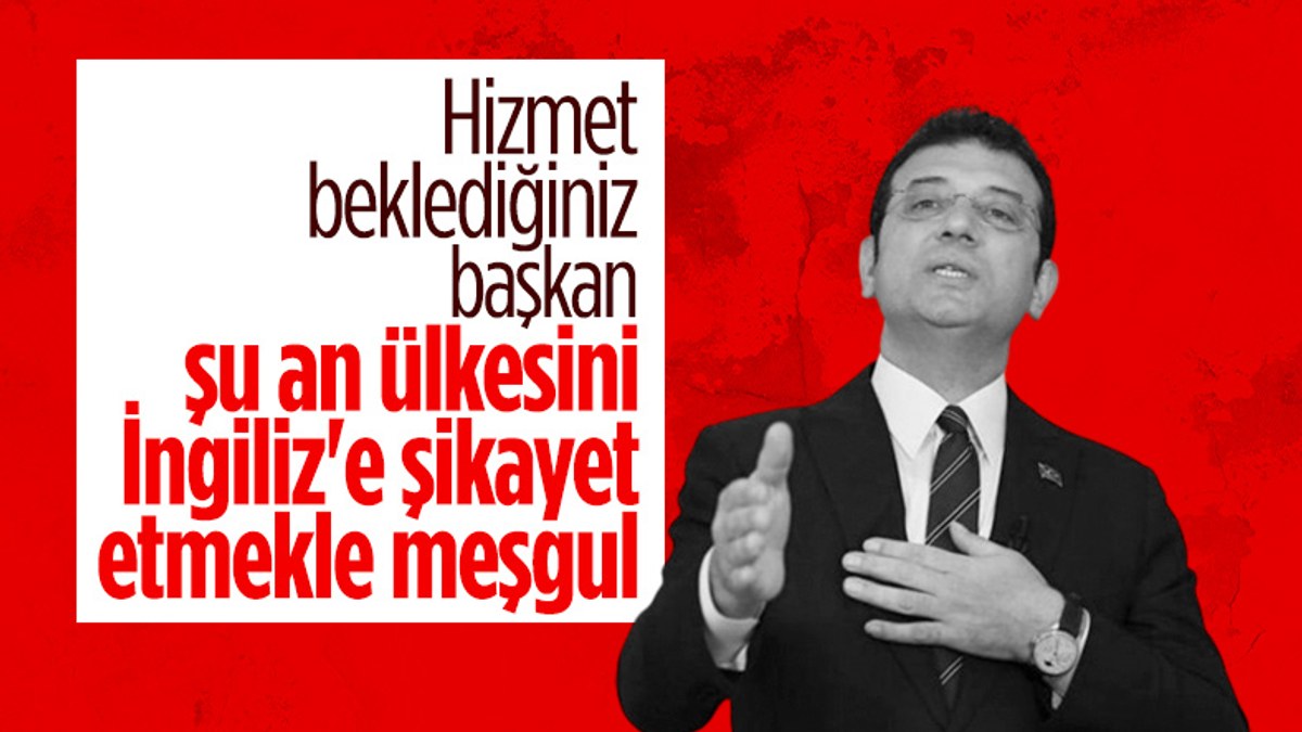 Ekrem İmamoğlu, Financial Times'a Türkiye'yi şikayet etti