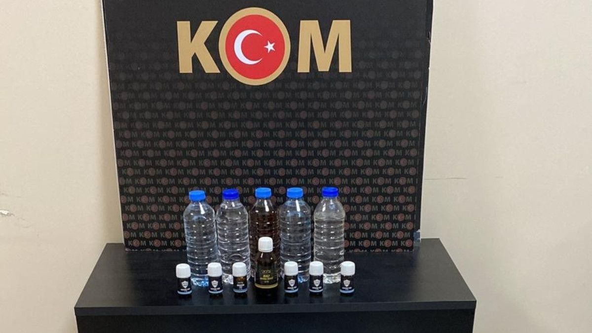 Aydın'da kaçak alkol üreten şahıs yakalandı