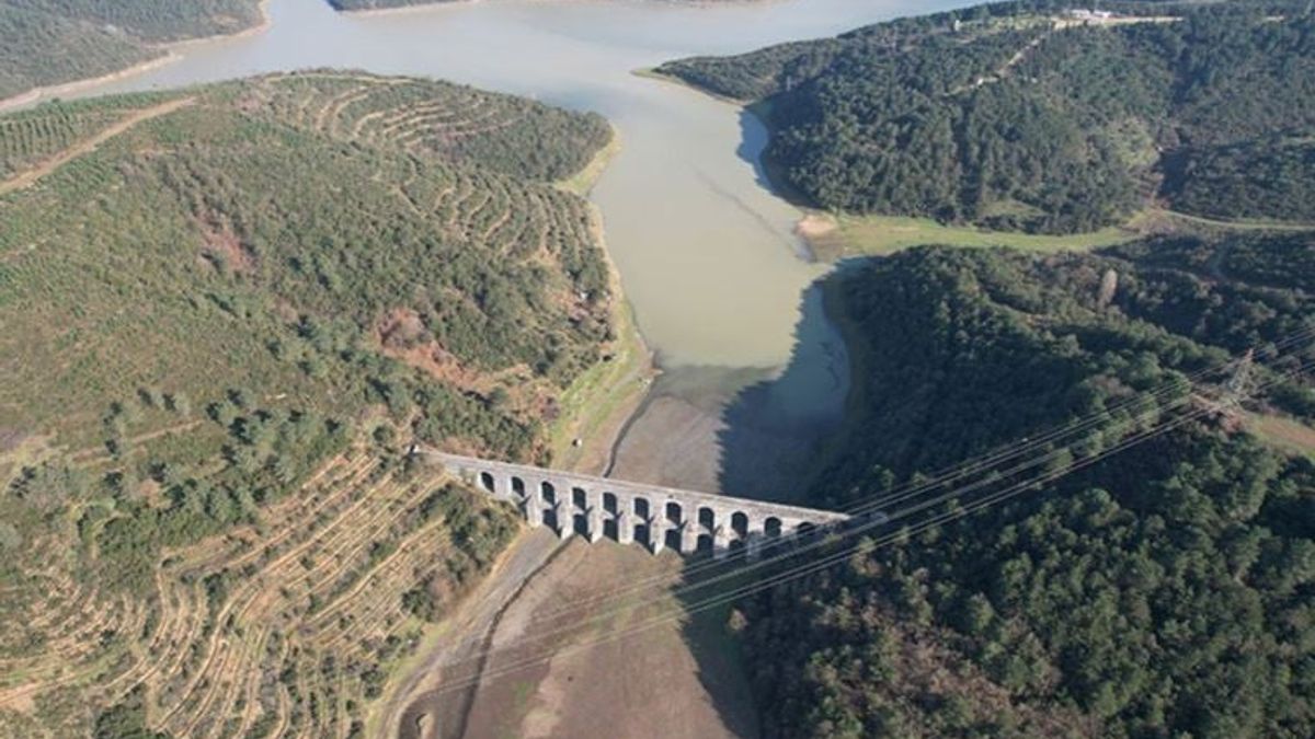 İstanbul'da barajların doluluk oranları