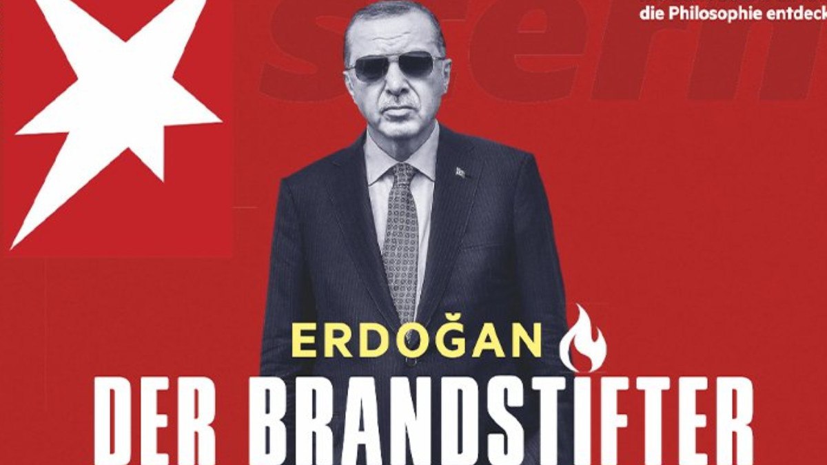 Alman dergisi, Cumhurbaşkanı Erdoğan'ı hedef aldı